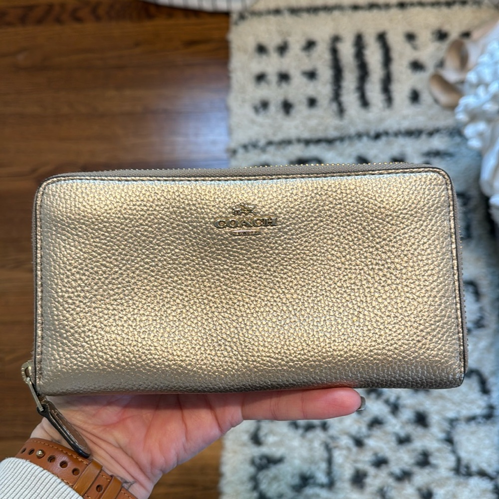 Coach Zip Wallet